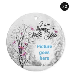 I Am Always With You Christmas Ornament