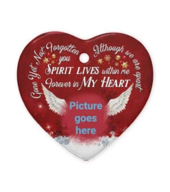 Gone Yet Not Forgottten Christmas Ornament