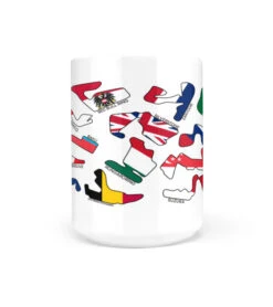 F1 Grand Prix Track With Country Flags Mug, Formula 1 Racing Mug For Friends Birthday Christmas Gift 11oz 15oz -Günstiges Mugs Geschäft 70uy4wp 5