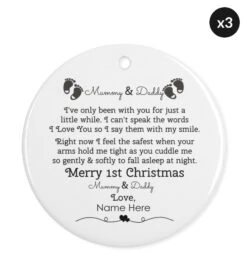 Mummy And Daddy 1st Christmas