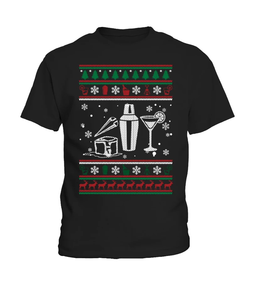 BARTENDER Ugly Christmas Sweaters 3 BARTENDER Ugly Christmas Sweaters