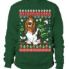 Basset Hound Christmas Sweatshirt -Günstiges Mugs Geschäft basset hound christmas sweatshirt