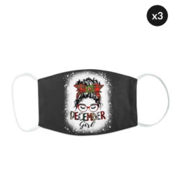 Bleached Messy Bun December Girl Christmas December Birthday Classic T-Shirt