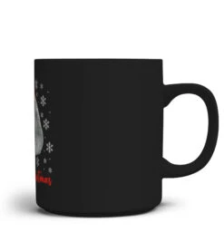 Christmas Cat Grey Cat In Santa Hat Merry Catmas Christmas T-Shirt -Günstiges Mugs Geschäft christmas cat grey cat in santa hat merry catmas christmas t shirt 2