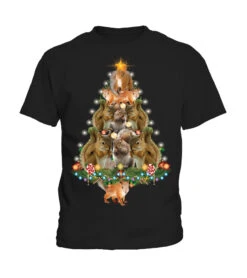 Christmas Day T-Shirt For Squirrels Lovers
