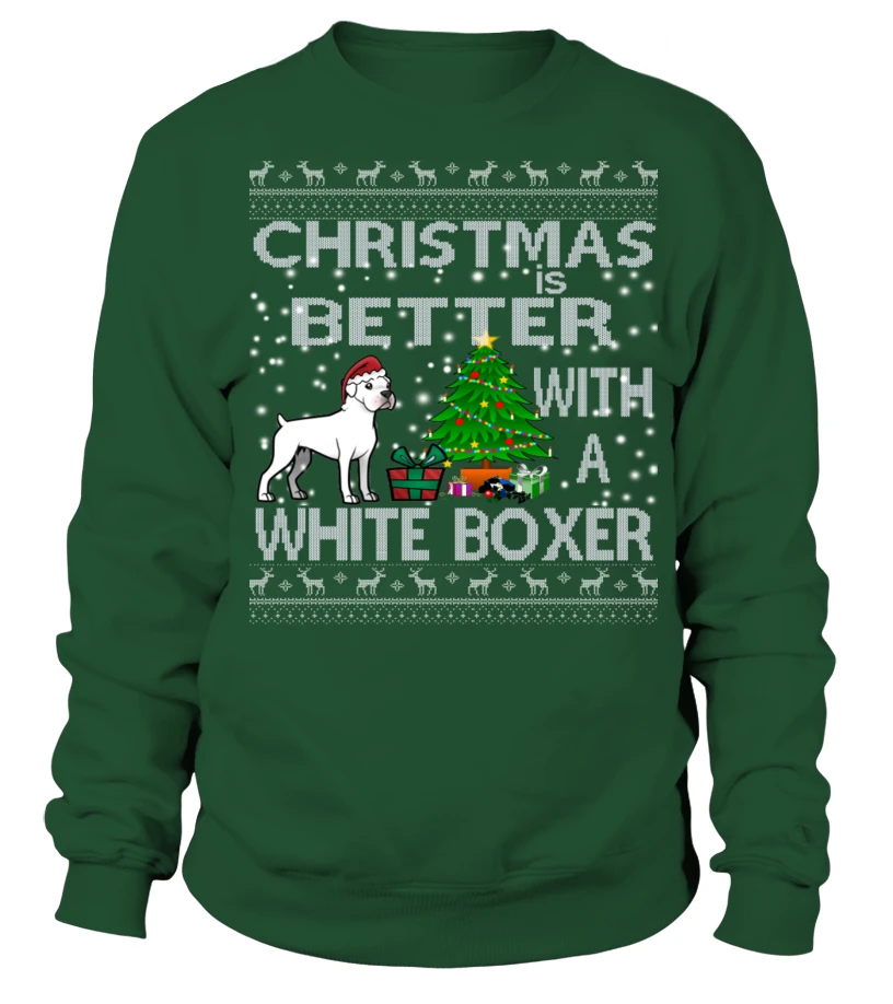 Christmas Is Better With A White Boxer 3 Christmas Is Better With A White Boxer