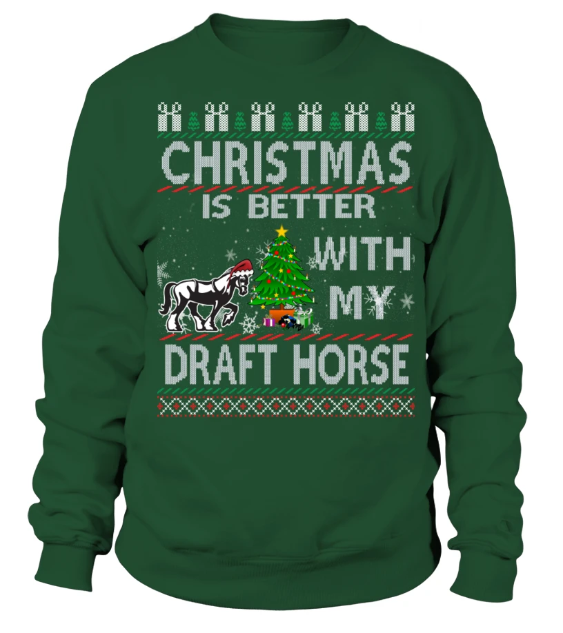 Christmas Is Better With My Draft Horse 3 Christmas Is Better With My Draft Horse