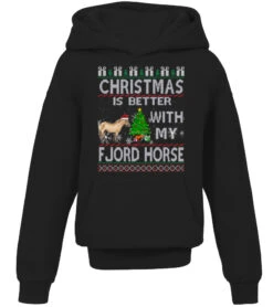 Christmas Is Better With My Fjord Horse