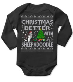 Christmas Is Better With My Sheepadoodle