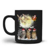 Christmas Night With Owls And Owls Sleigh -Günstiges Mugs Geschäft christmas night with owls and owls sleigh