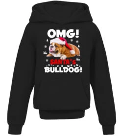Christmas Santa Bulldog SHIRT