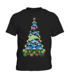 Christmas T-shirt For Dolphin Lovers