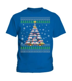Christmas Tree Ambulance Ugly Xmas Sweater Funny Gift T-Shirt