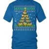 Christmas Tree School Bus Driver Ugly Sweater Gift Men Women T-Shirt