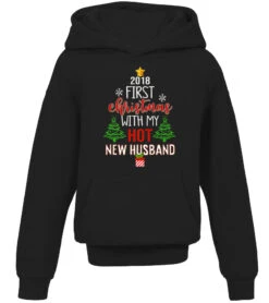 Christmas With My Hot New Husband T-Shirt 2018 Gift