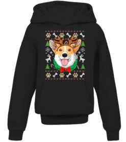 Corgi Face Christmas