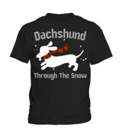 Dachshund Through The Snow Ugly Christmas Sweater