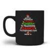 Dance Teacher Christmas Cheer -Günstiges Mugs Geschäft dance teacher christmas cheer