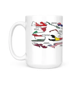 Günstiges Mugs Geschäft 22 Formula 1 2023 Race Tracks With Country Flags Race Schedule Coffee Mug, Formula 1 Racing Mug For Friends Birthday Christmas Gift 11oz 15oz