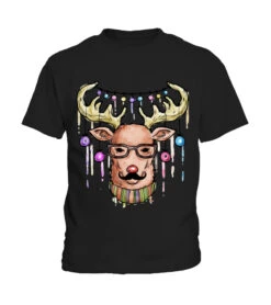 Christmas Hipster Reindeer