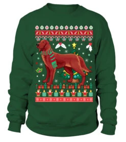 Irish Setter Christmas Sweatshirt