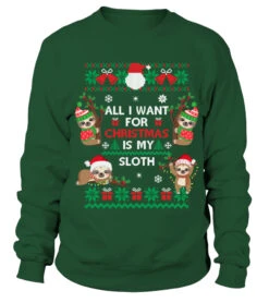 Sloth Christmas Sweatshirt
