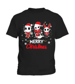 Jack Skellington Dancing Merry Christmas T Shirt The Nightmare