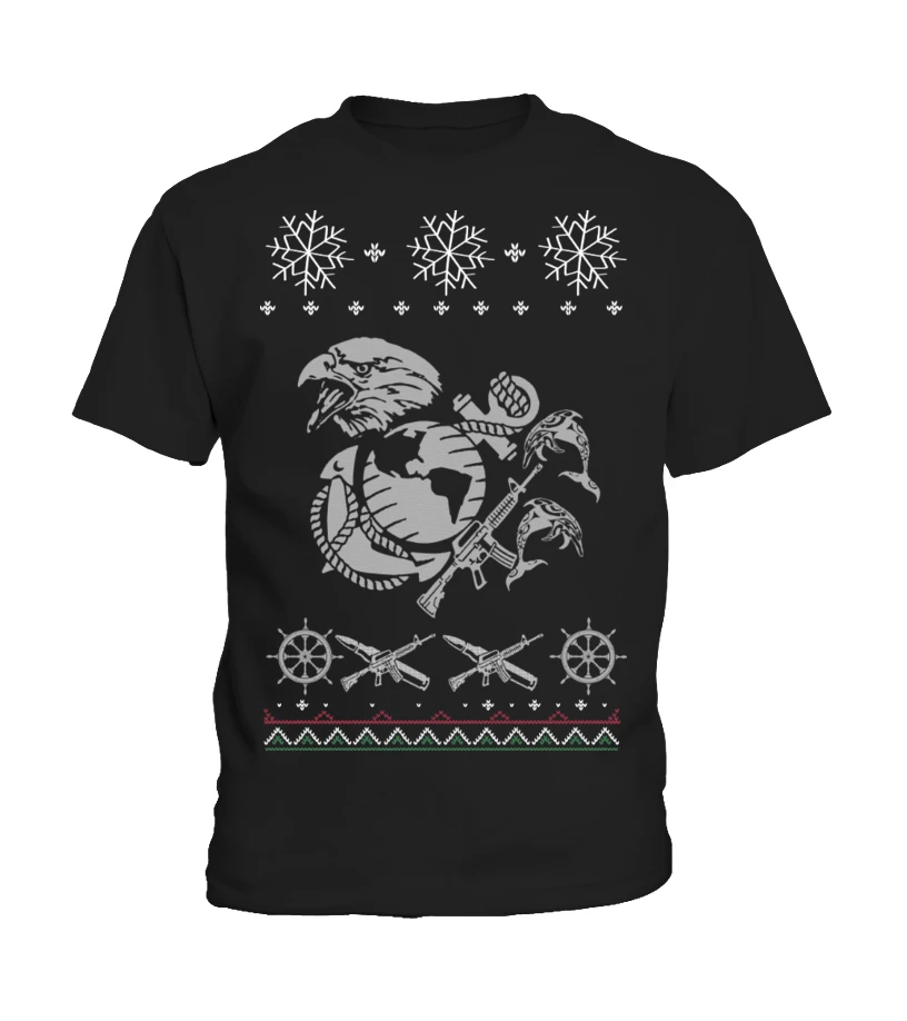 Marine Ugly Christmas Sweater U.S.M.C 3 Marine Ugly Christmas Sweater U.S.M.C