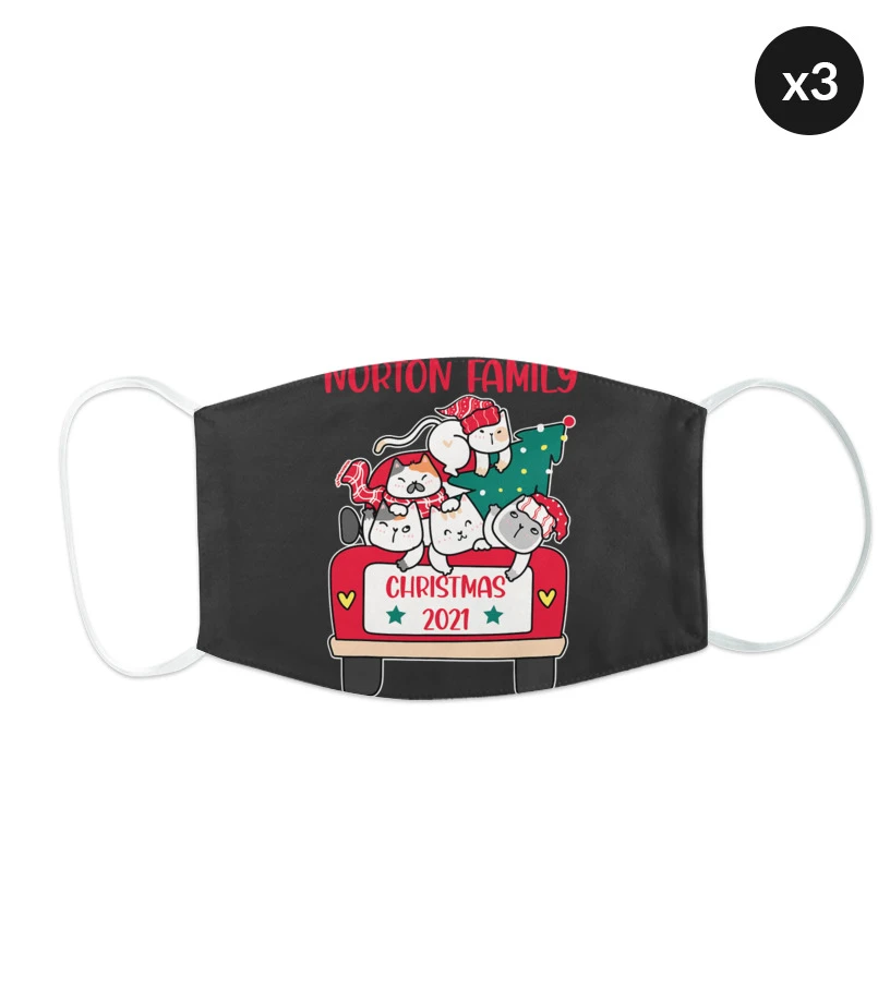 Merry Catmas Christmas Truck Cat Lovers Norton Family T-Shirt 3 Merry Catmas Christmas Truck Cat Lovers Norton Family T-Shirt