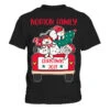 Merry Catmas Christmas Truck Cat Lovers Norton Family T-Shirt