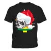 Merry Christmas Skull Tee Shirt