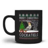 Merry Christmas Wishing You And Cockatiels -Günstiges Mugs Geschäft merry christmas wishing you and cockatie