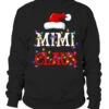 Mimi Claus Lights Christmas Family Matching Pajama, Mimi Gift, Christmas Sweater