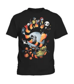 The Nightmare Before Christmas Graphic Tees By Kindastyle