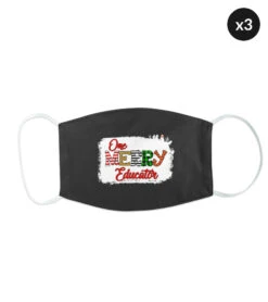 One Merry Educator Lover Christmas Pajama Xmas Holiday T-Shirt