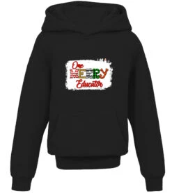 One Merry Educator Lover Christmas Pajama Xmas Holiday T-Shirt