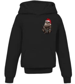 Otter Christmas Pocket T Shirt