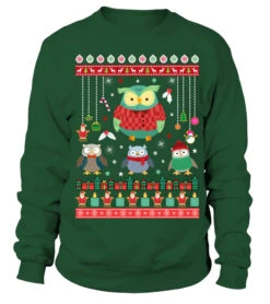 Owl Christmas Sweatshirt