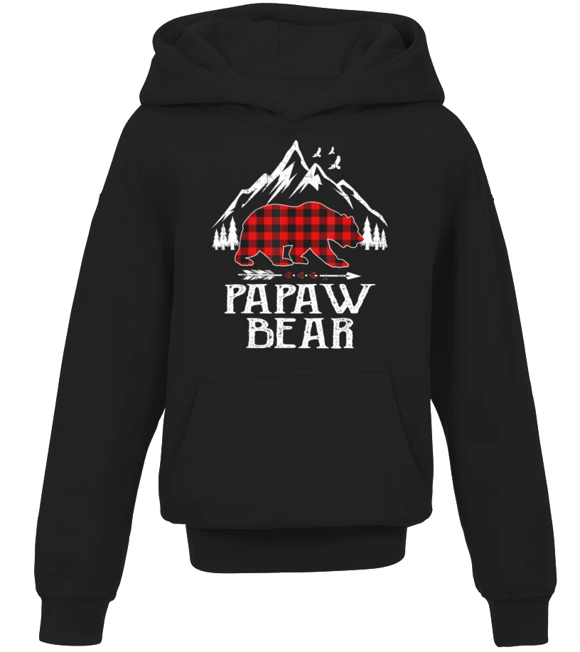 Papaw Bear Christmas Pajama Red Plaid Buffalo Family Gift T-Shirt 3 Papaw Bear Christmas Pajama Red Plaid Buffalo Family Gift T-Shirt