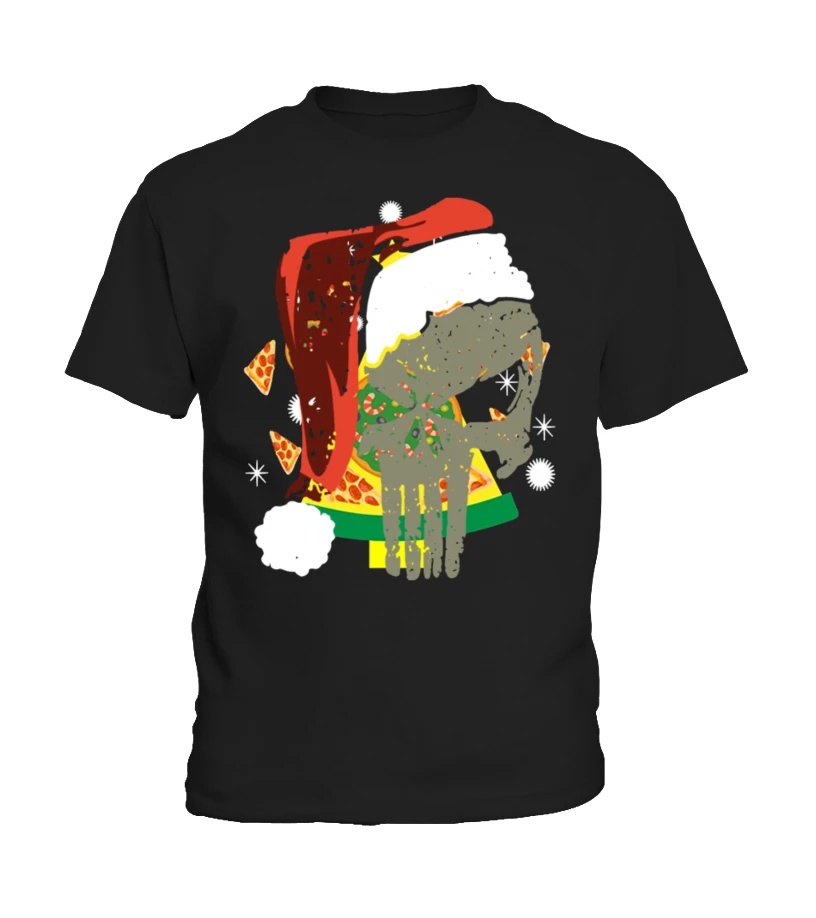 Santa Merry Christmas Skull T-Shirt 3 Santa Merry Christmas Skull T-Shirt