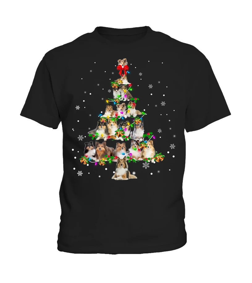 Shetland Sheepdog-Christmas Tree 3 Shetland Sheepdog-Christmas Tree