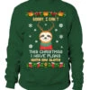 Sloth Christmas Sweatshirt
