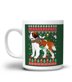 St Bernard Christmas Sweatshirt