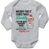 Merry First Christmas Daddy