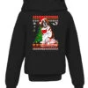 Ugly Christmas Sweater Saint Bernard Dog T-Shirt