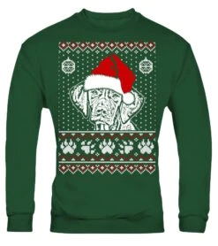 Merry Christmas Vizsla Lover Ugly Tshirt Tee Sweatshirt Hoodie