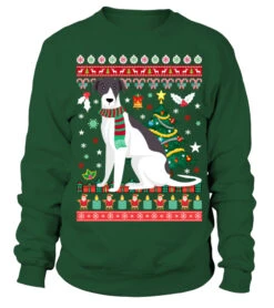 Whippet Christmas Sweatshirt