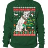 White Boxer Christmas Sweatshirt -Günstiges Mugs Geschäft white boxer christmas sweatshirt 3